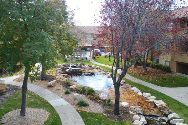 Enjoy the neighborhood at Shadowbrook Apartments in West Valley City