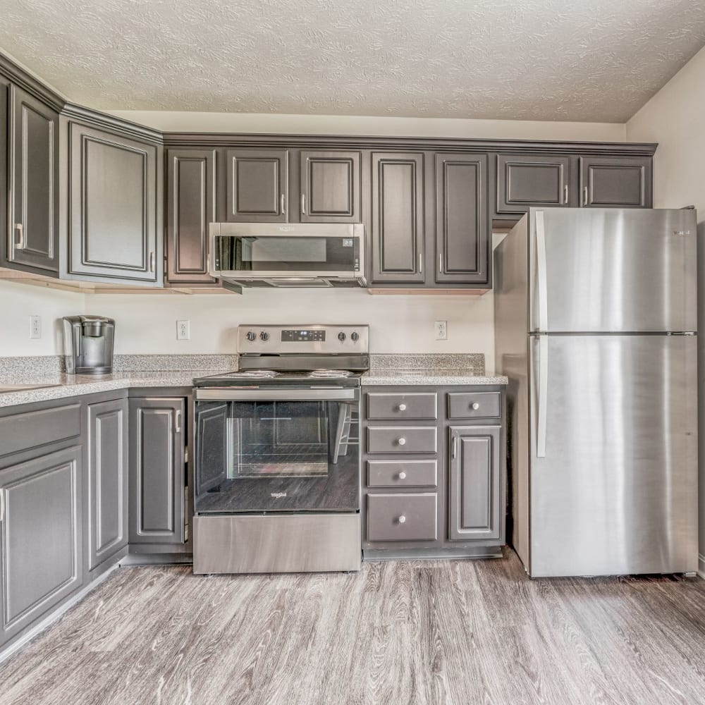 Well appointed kitchen at Oakridge Estates, Greensburg, Pennsylvania