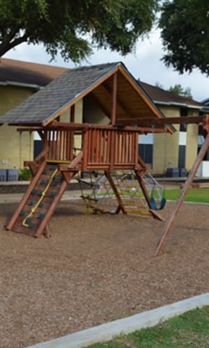 Playground at Vista Park in Dallas, Texas