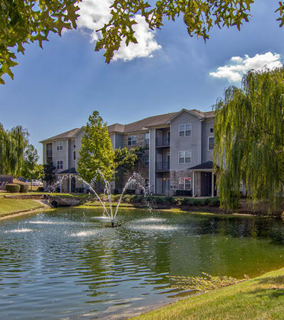 Fountain at Crescent at Wolfchase in Memphis, Tennessee