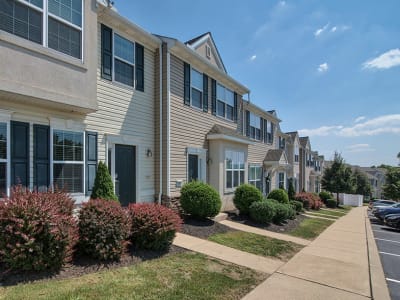 Exterior of apartments in Harrisburg, Pennsylvania