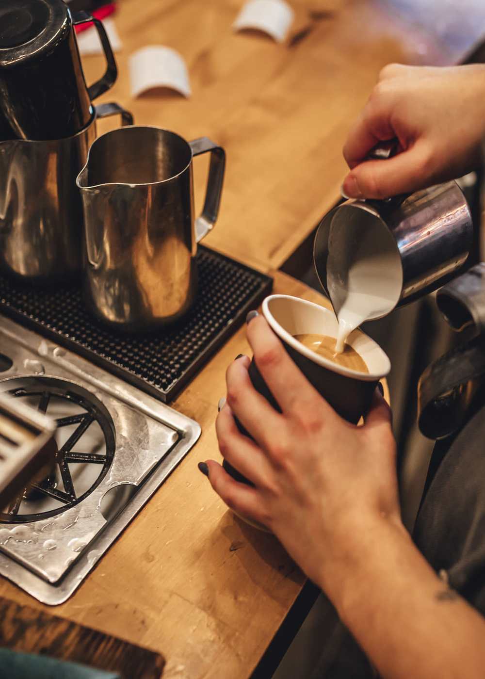Coffee shop near The Artisan in San Diego, California   