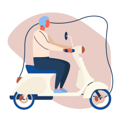 Scooter icon