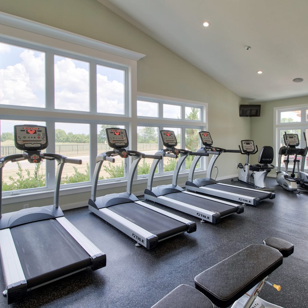 Fitness center at Heritage Preserve, Hilliard, Ohio