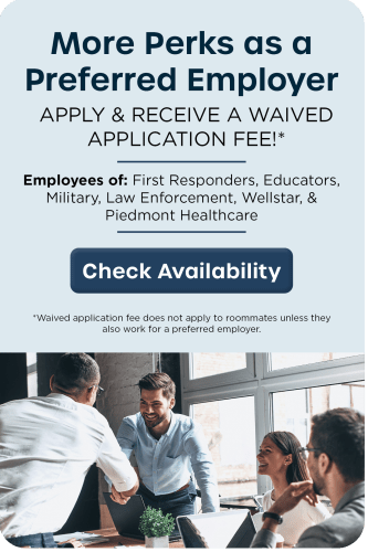 Preferred Employer graphic at Parc at Flowing Wells Apartment Homes in Augusta, Georgia