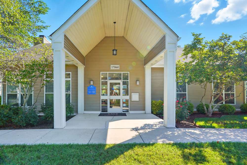 Front view at Monmouth Woods in King George,Virginia