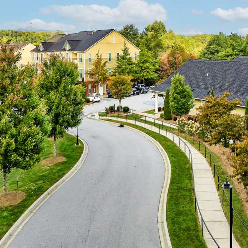 Property entrance at Avalon At Sweeten Creek in Arden, North Carolina