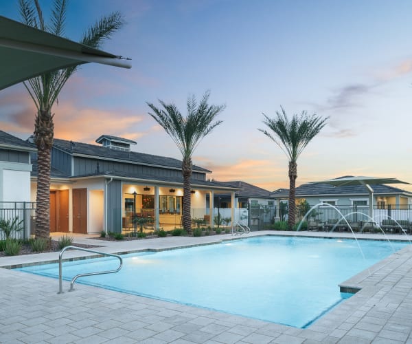 Resort-style pool at Peralta Vista in Mesa, Arizona