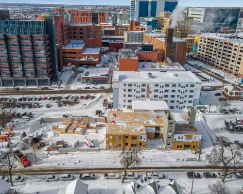 Construction Progress 10 at The Lawrence in Buffalo, New York