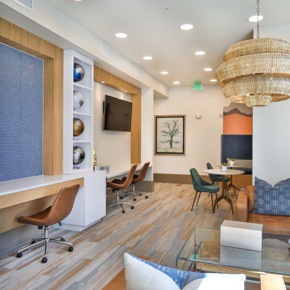 Bright stylishness and elegance Business center The Alcott in Denver, Colorado
