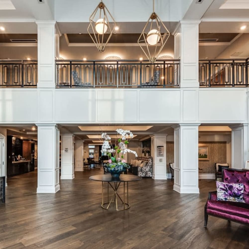 Lobby at Anthology of Meridian Hills in Indianapolis, Indiana