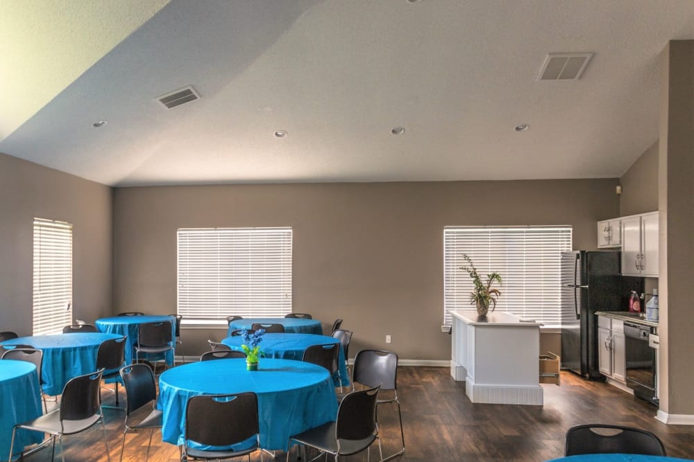 Community event space at Cypress Creek Townhomes in Goodlettsville, Tennessee