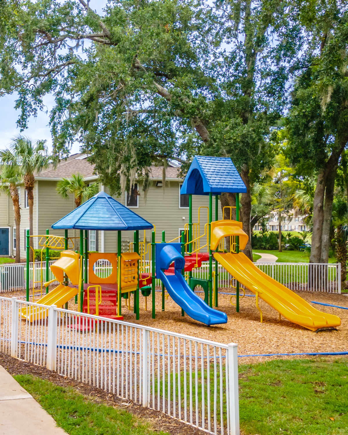 Play ground at Newport Sound Apartments in New Smyrna Beach, Florida