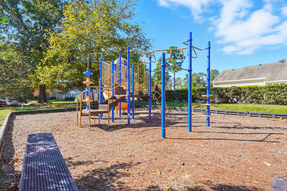Community playground at Monmouth Woods in King George,Virginia