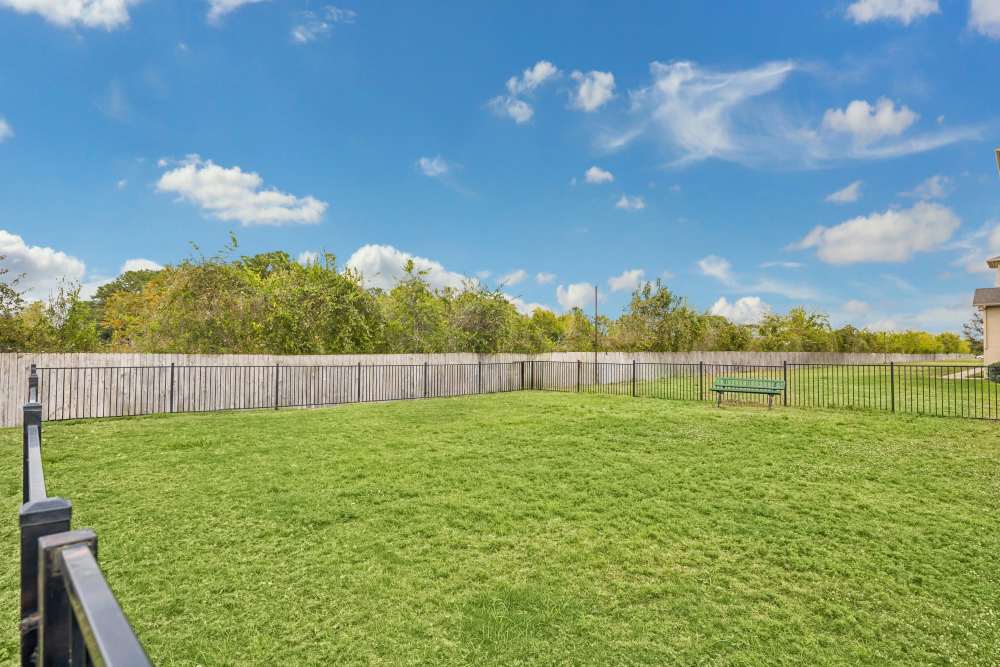 Dog park at Costa Vizcaya in Houston, Texas