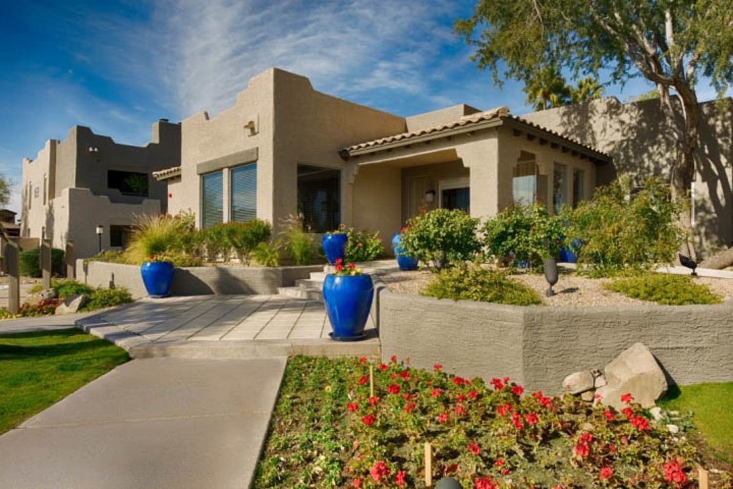 Leasing office at Cabrillo Apartments in Scottsdale, Arizona