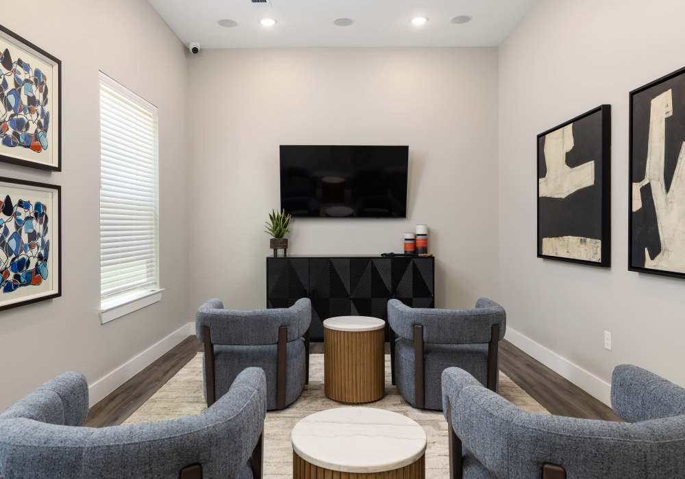 Entertainment room at Emerald Place in Lancaster, Ohio