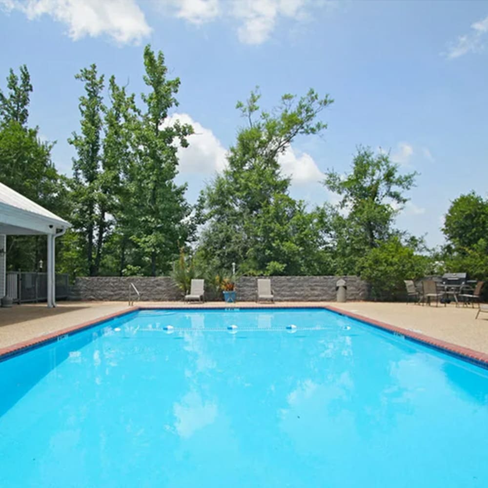 Swimming pool at Waverly Apartments in Bay Saint Louis, Mississippi