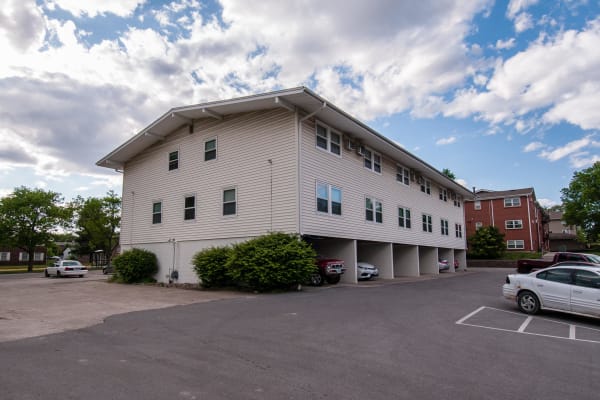 Carport parking available at South Meadow in Ames, Iowa.