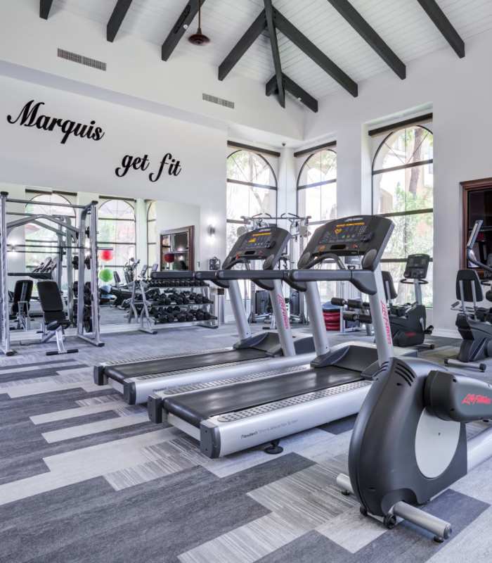 FItness studio at San Marquis in Tempe, Arizona