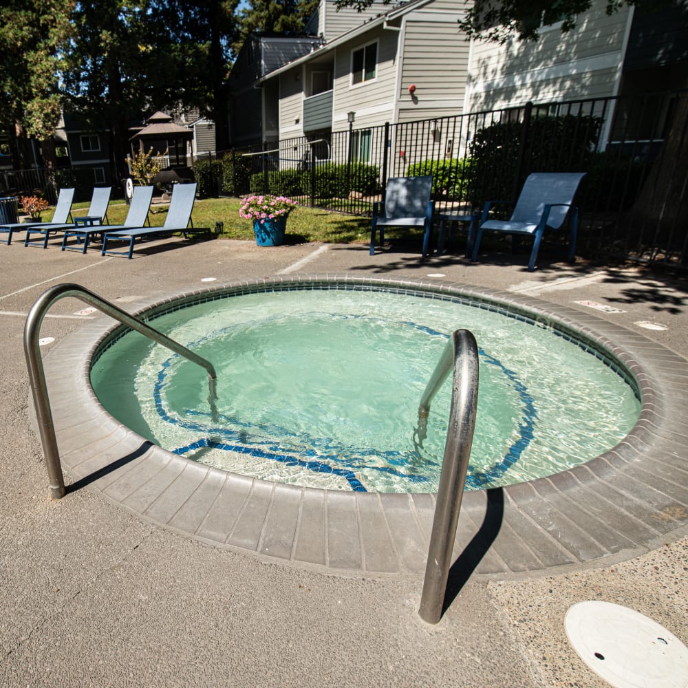 Spa at Oak Ridge Apartments in Sacramento, California