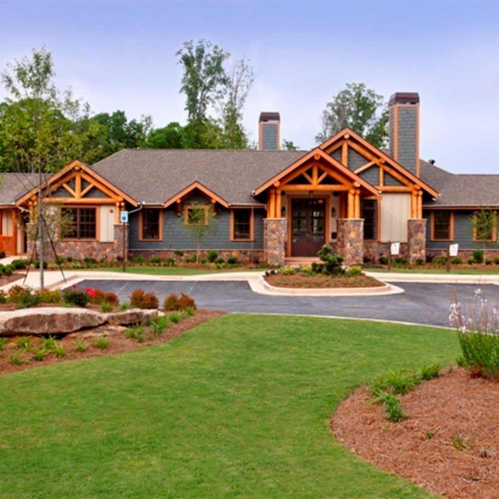 Entrance of building at Avonlea Tributary in Lithia Springs, Georgia