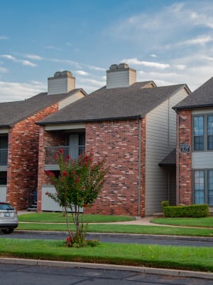 Exterior at The Warrington Apartments in Oklahoma City, Oklahoma