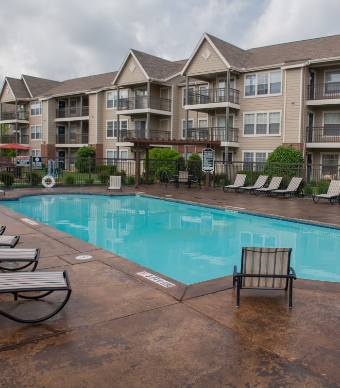 Pool at Winchester Apartments in Amarillo, Texas