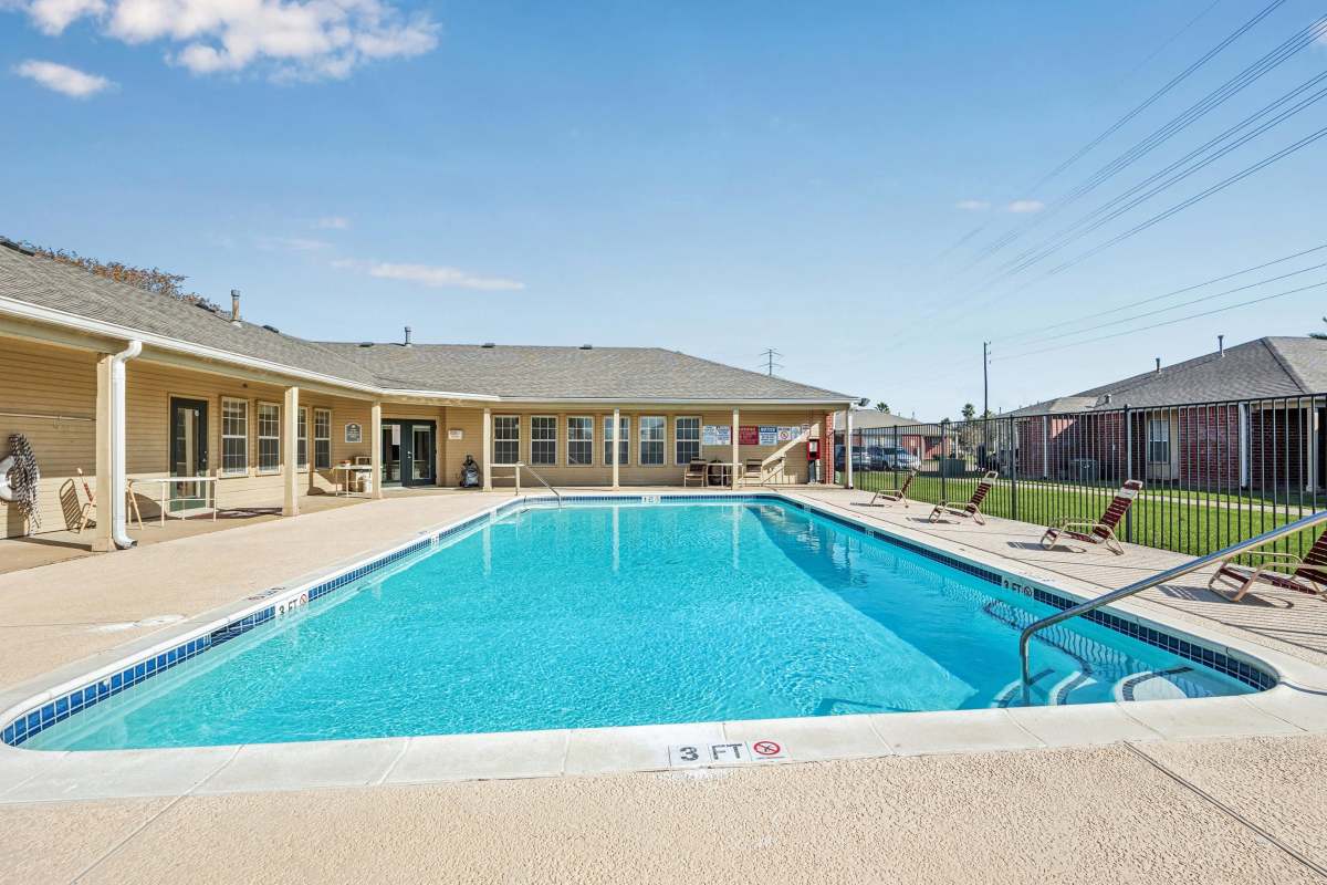Pool at Casa Quintana in Freeport, Texas