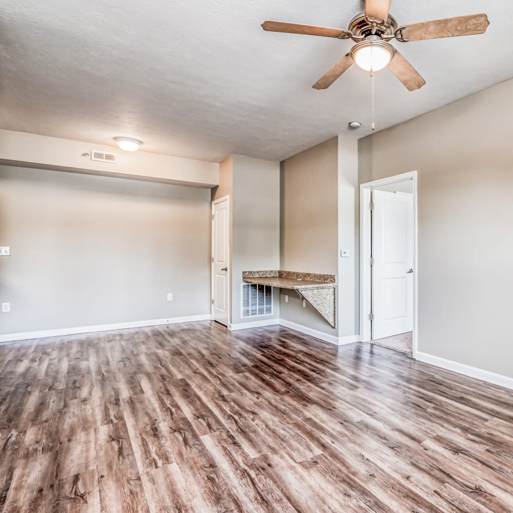 Wood-style flooring at 5700 Madison, Indianapolis, Indiana