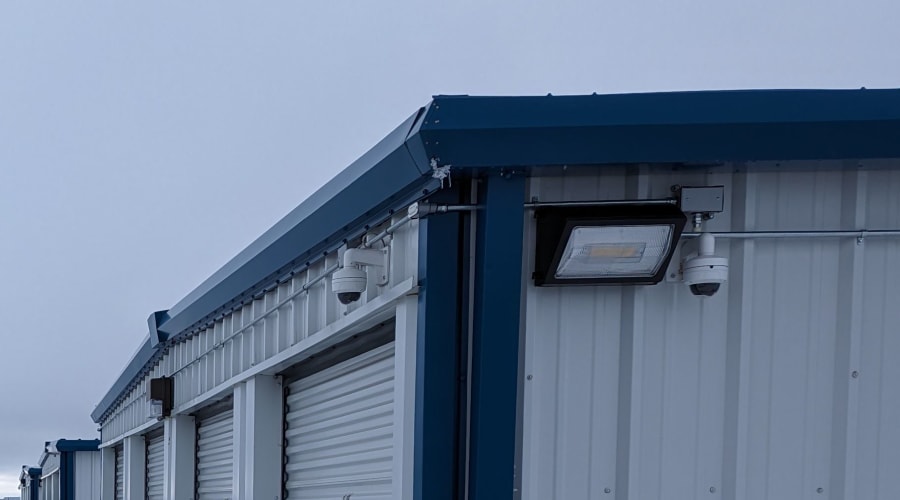 Exterior of outdoor units at KO Storage in Minot, North Dakota