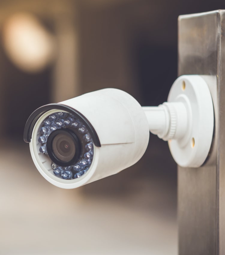 Surveillance camera at Neighborhood Storage in Belleview, Florida