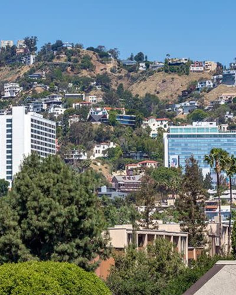 Incredible view at Villa Esther, West Hollywood, California