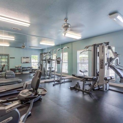 Fitness center at Parc At Clarksville, Clarksville, Tennessee