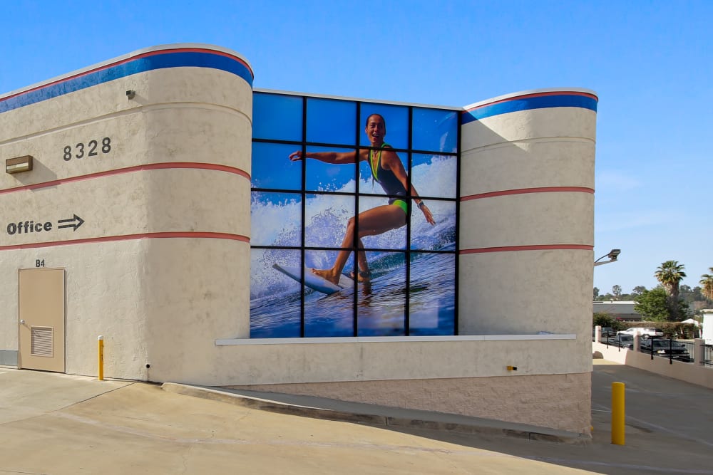 A mural at A-1 Self Storage in La Mesa, California