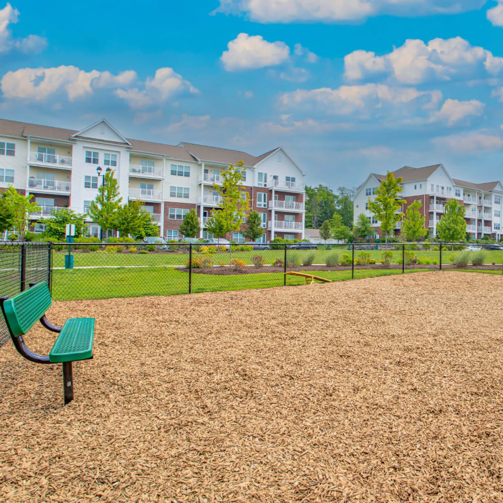 Dog park at Kettle Point Apartments, East Providence, Rhode Island