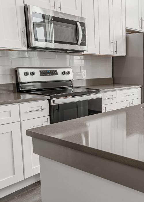 View floor plans at The Apartments at 1st on Main in Carmel, Indiana