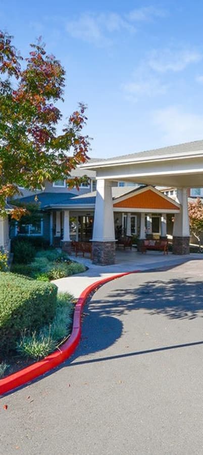 Entrance to The Commons at Elk Grove in Elk Grove, California
