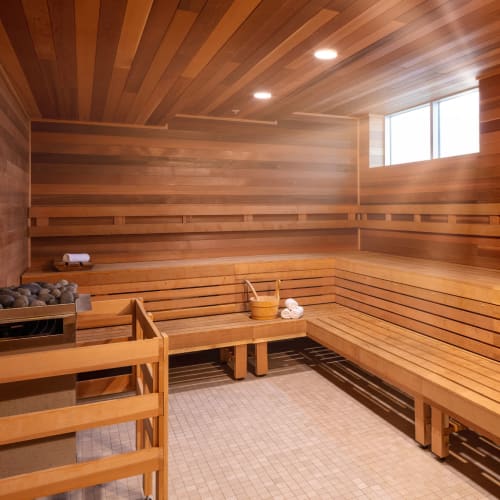 Sauna at Talo in Golden Valley, Minnesota
