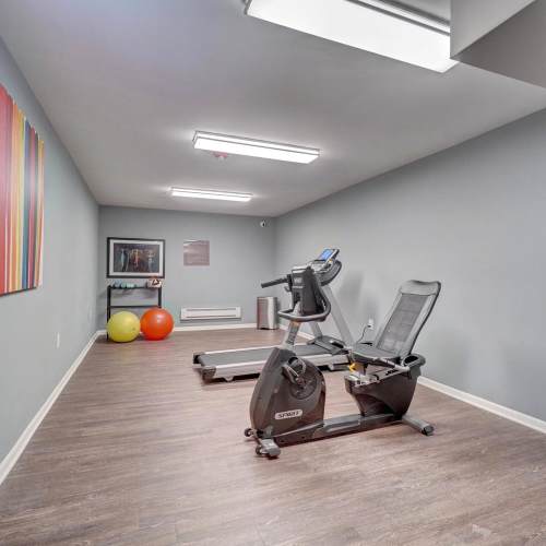 Gym at Holley Pointe in Portsmouth, Virginia