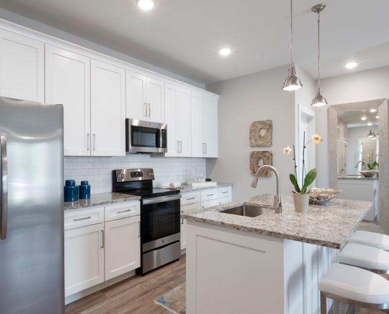 Kitchen at The Landon of Cromwell in Cromwell, Connecticut