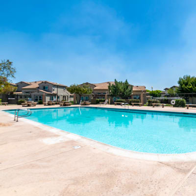 Swimming pool at San Onofre II in San Clemente, California