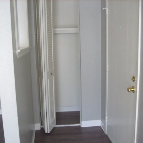 Closet at Park Place Apartments in Roseville, California