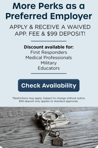 Preferred Employer graphic at Audubon Lake Apartment Homes in Lafayette, Louisiana