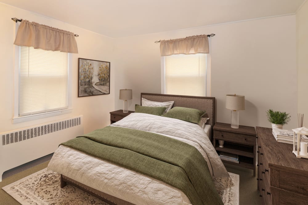 Bedroom at Brookside Commons in East Hartford, Connecticut