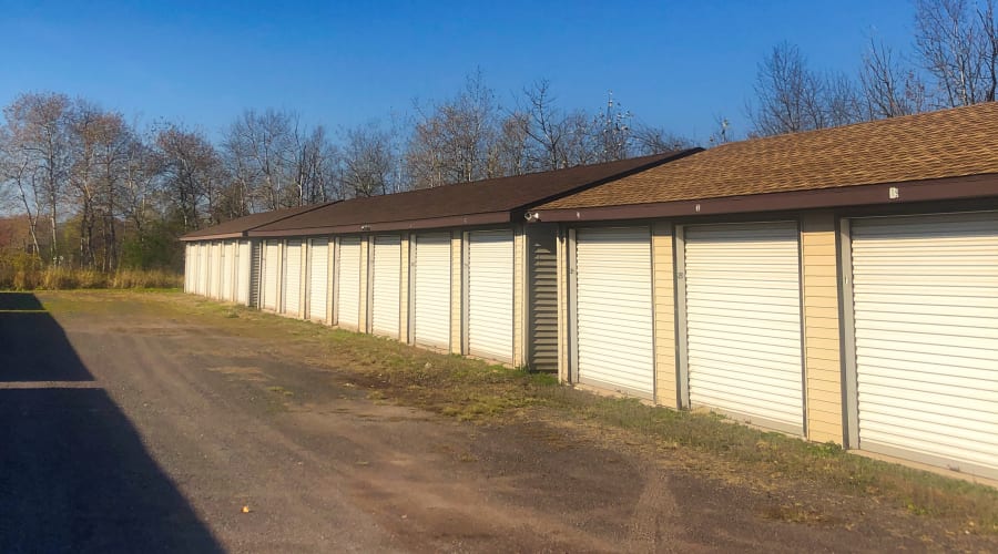 Exterior of outdoor units at KO Storage in Superior, Wisconsin