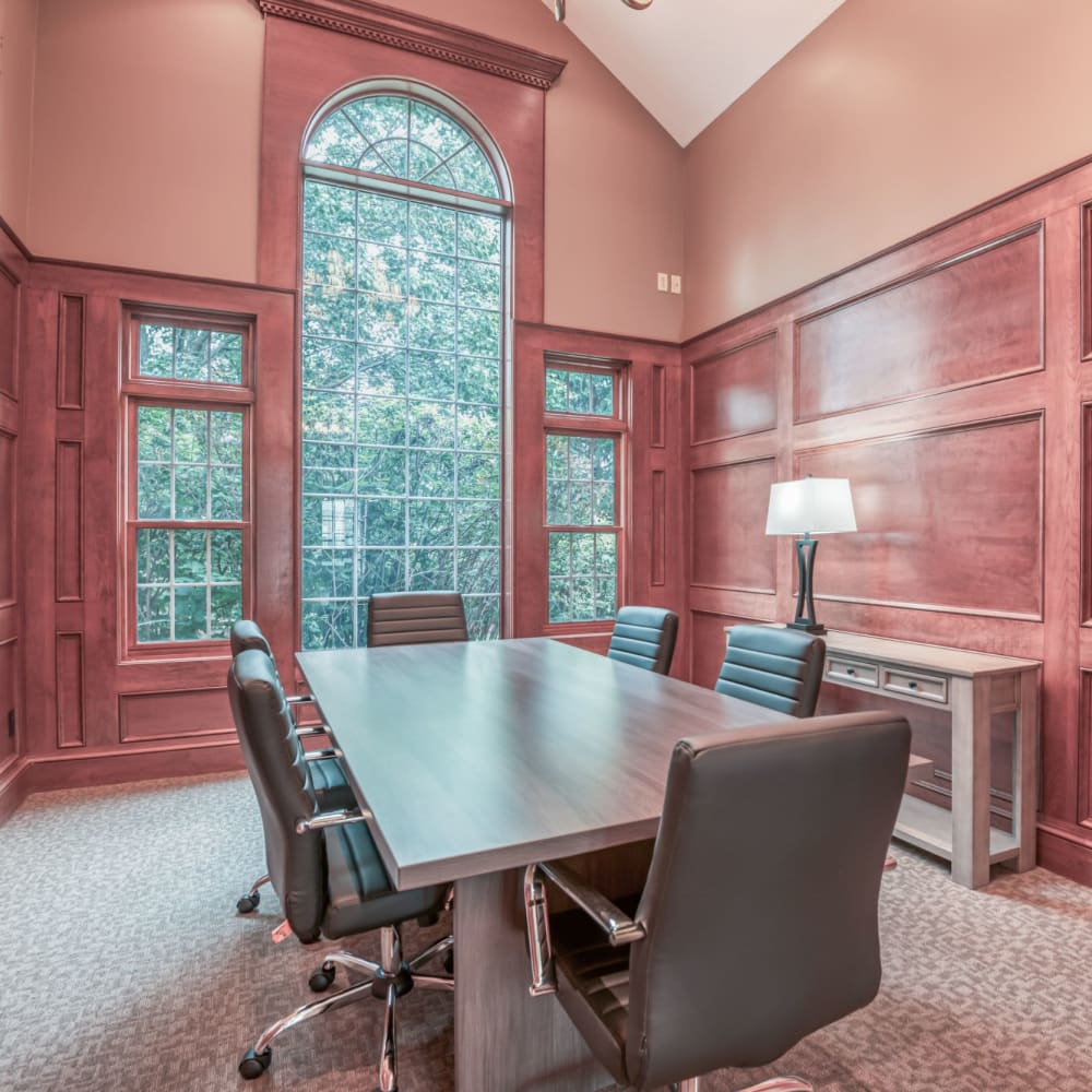 Meeting room at The Estates at Seven Fields, Seven Fields, Pennsylvania
