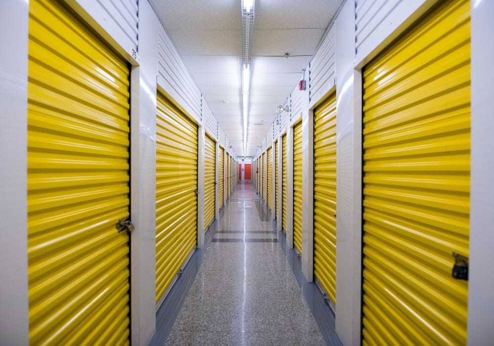 Weston Self Storage in Toronto, Ontario, interior units