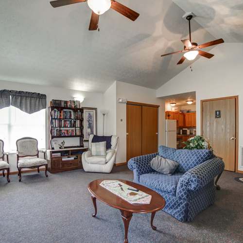 Community common area at Crossroads Meadow in Ebensburg, Pennsylvania