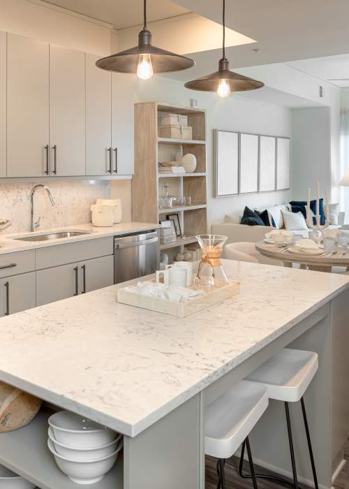 Beautiful kitchen at The Eastern in Raleigh, North Carolina